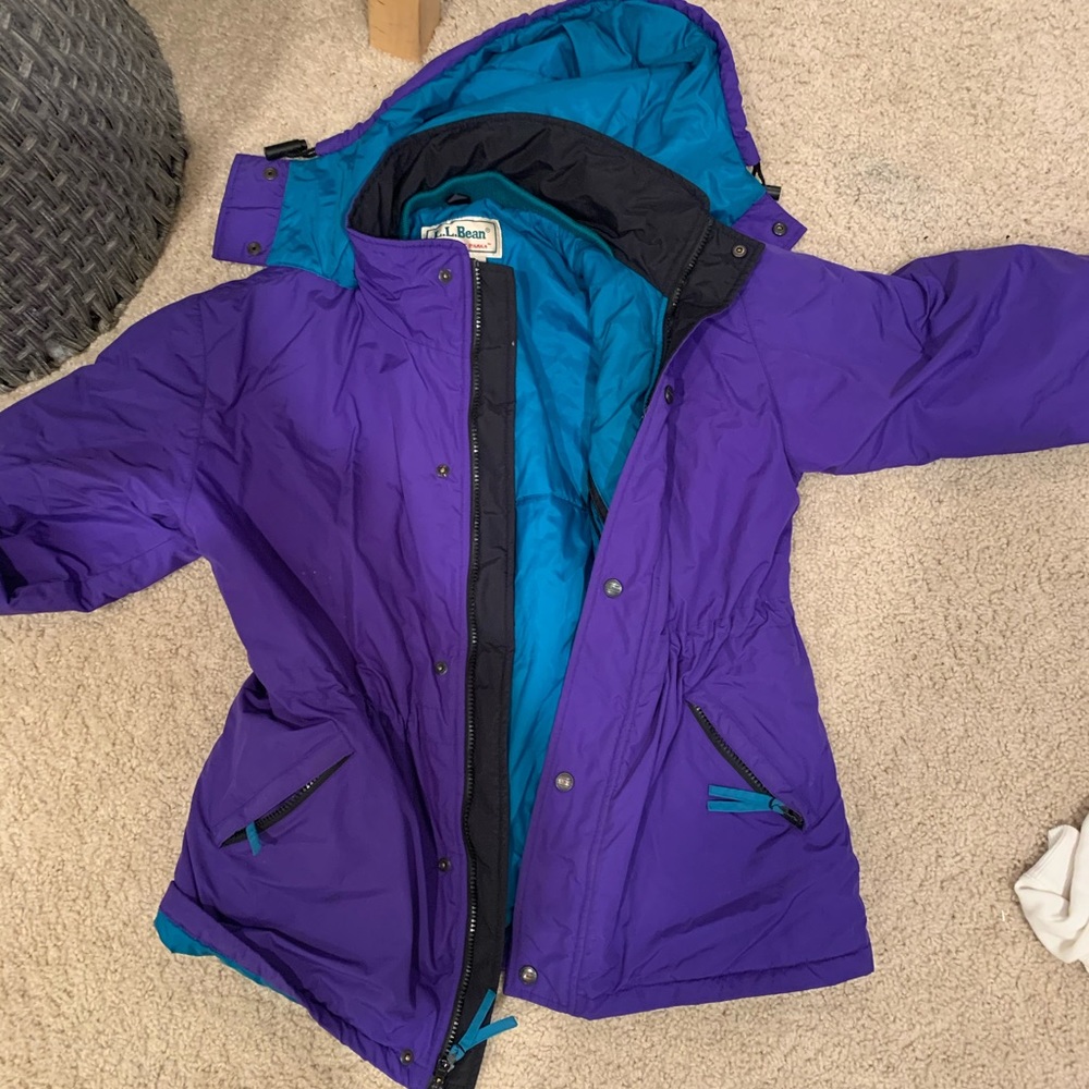 L.L. Bean snow coat